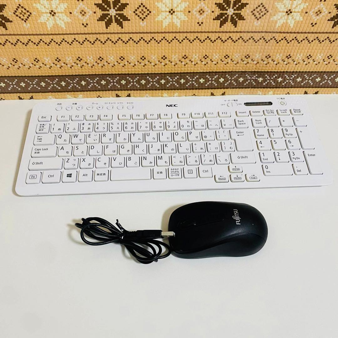 Y895 NECデスクトップSSD高速 Windows11オフィス2024付き