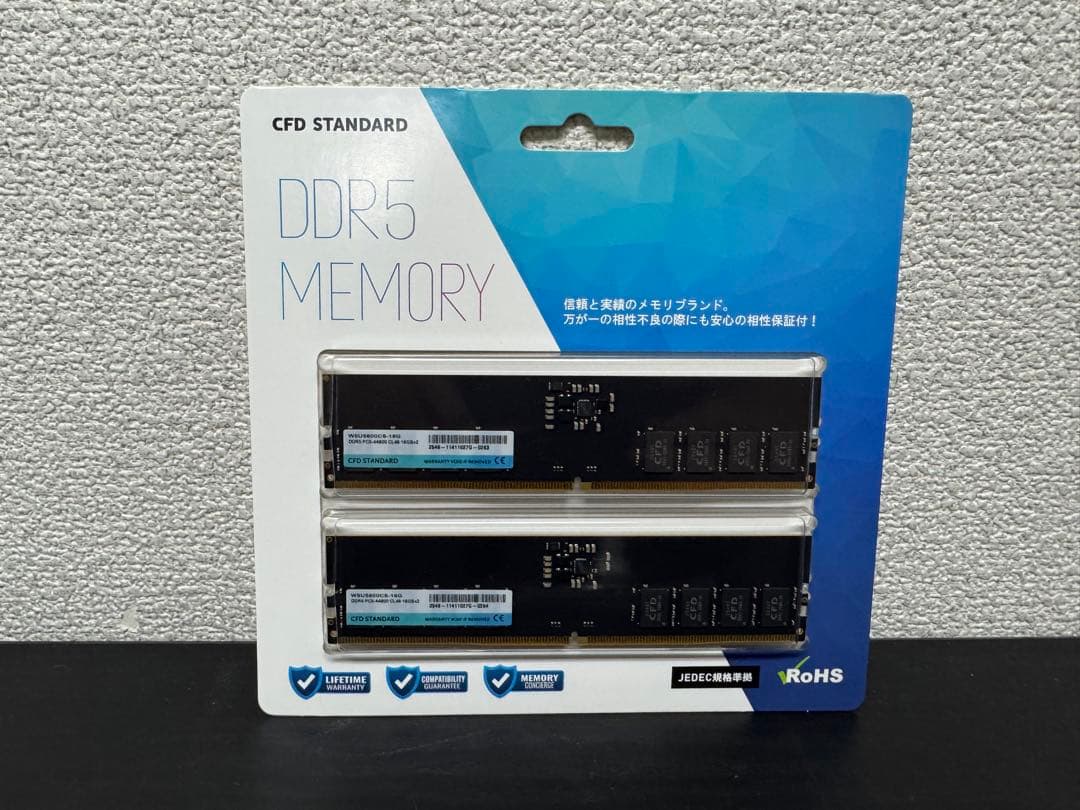 新品未開封 CFD DDR5 メモリー 5600MHz 32GB 16GB ×2