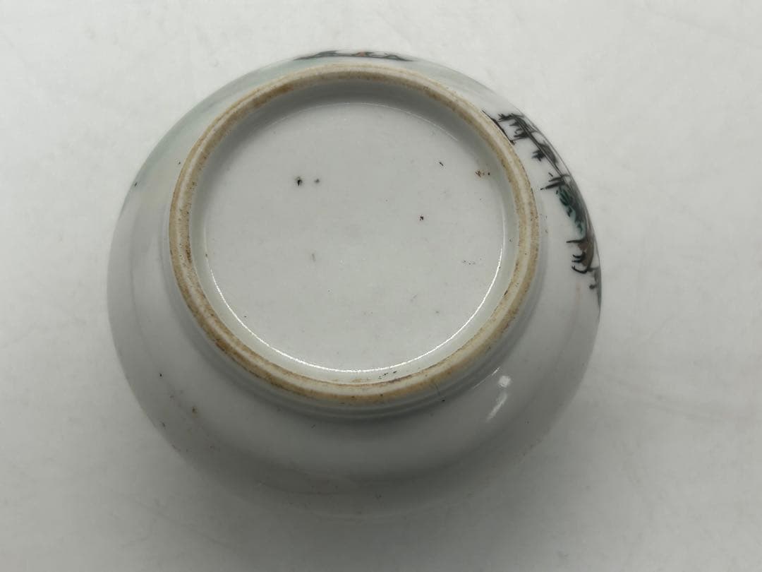 ※※ 中国　墨彩山水紋水盂　送料込み0422