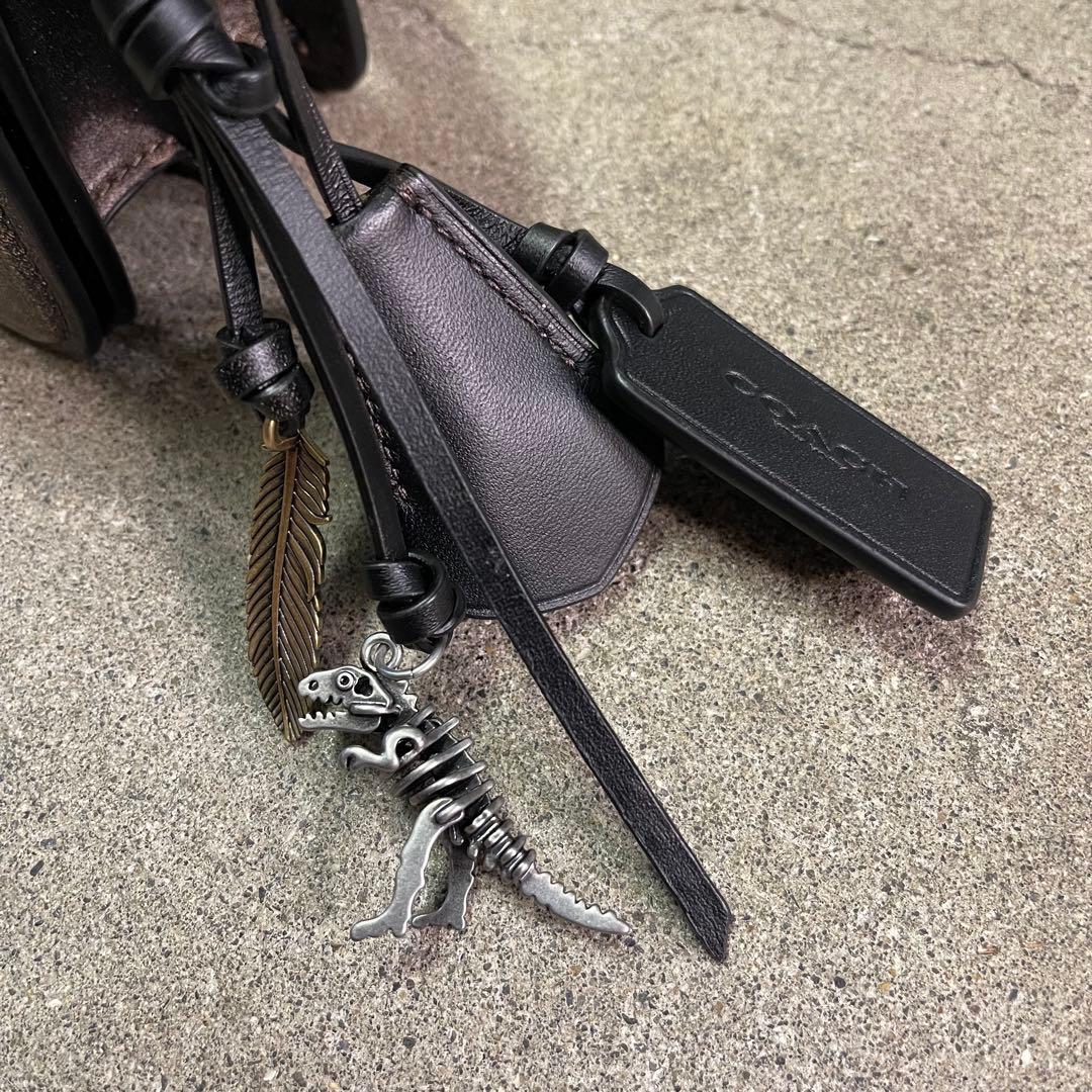 COACH コーチ タビー ショルダー バッグ 26・ラブド レザー