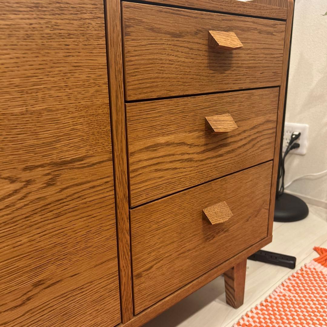 ウニコ　unico クルト サイドボード キャビネット オーク