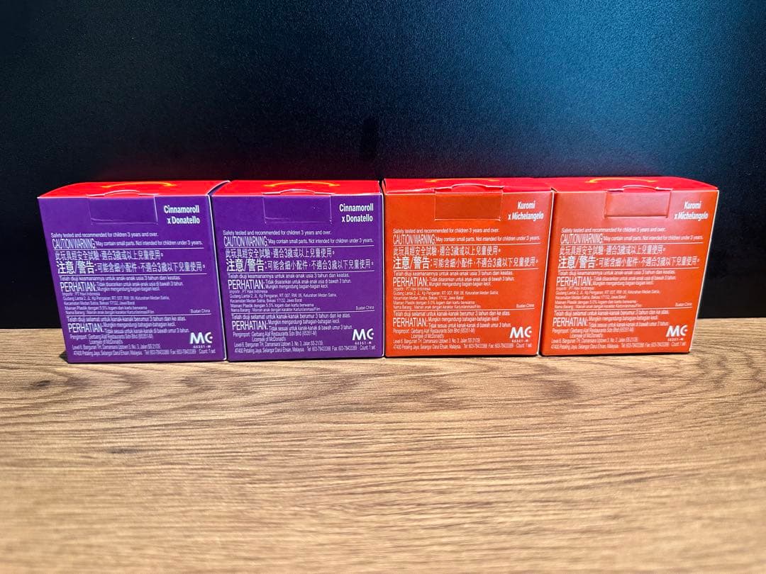 海外限定 サンリオxミュータントタートルズ ハローキティ ハッピーセット