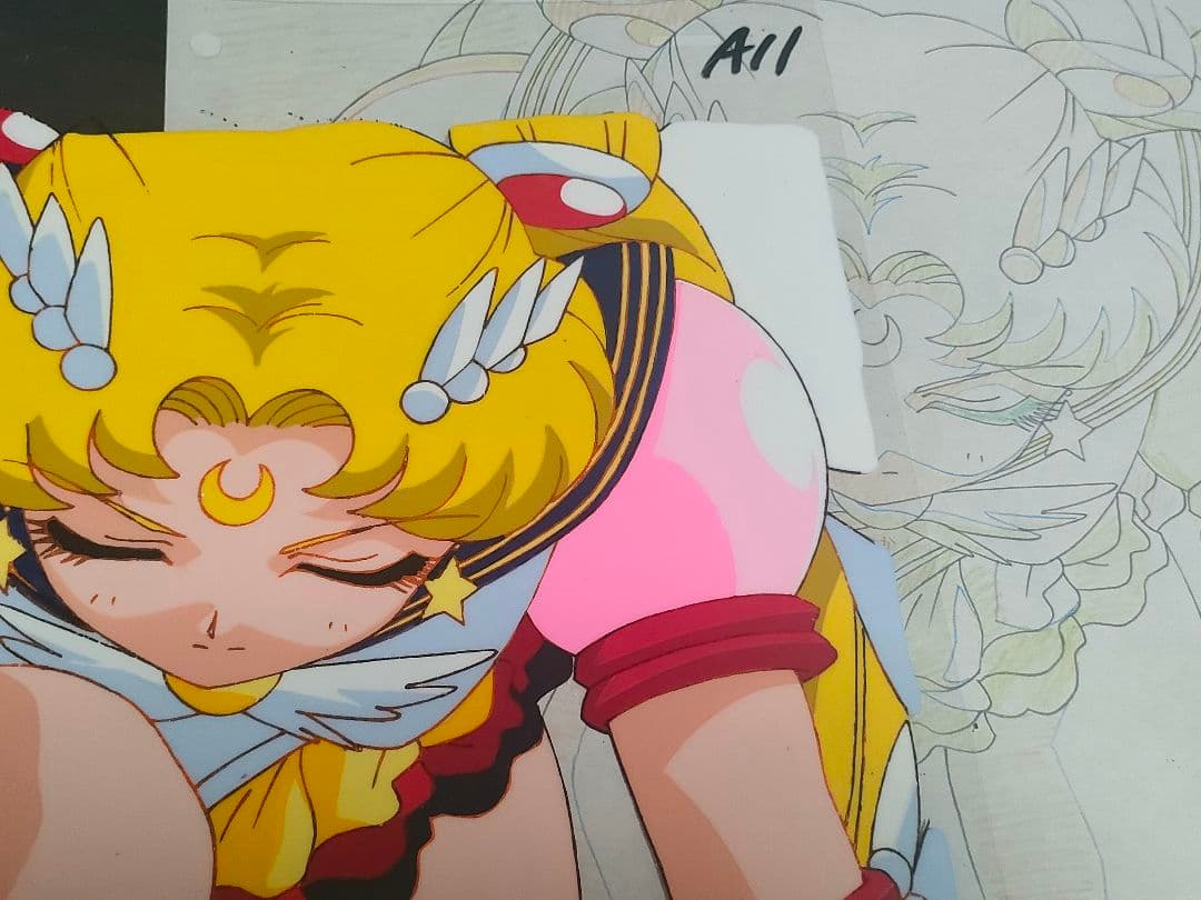 最終値引　美少女戦士セーラームーン　セル画　原画　セーラースターズ　アニメマンガ
