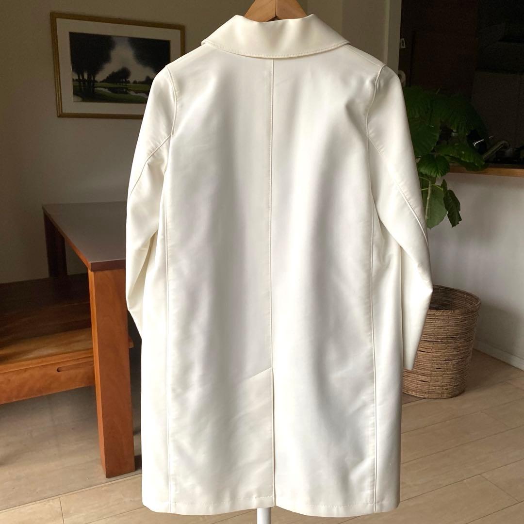 美品　マッキントッシュロンドン　ステンカラー　ゴム引きコート　M