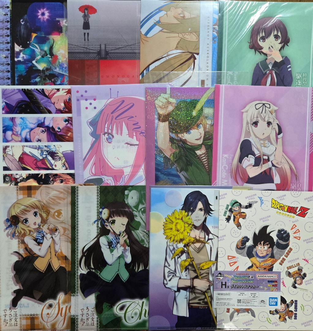 アニメグッズ キャラクターグッズ クリアファイル まとめ売り 200枚以上　②