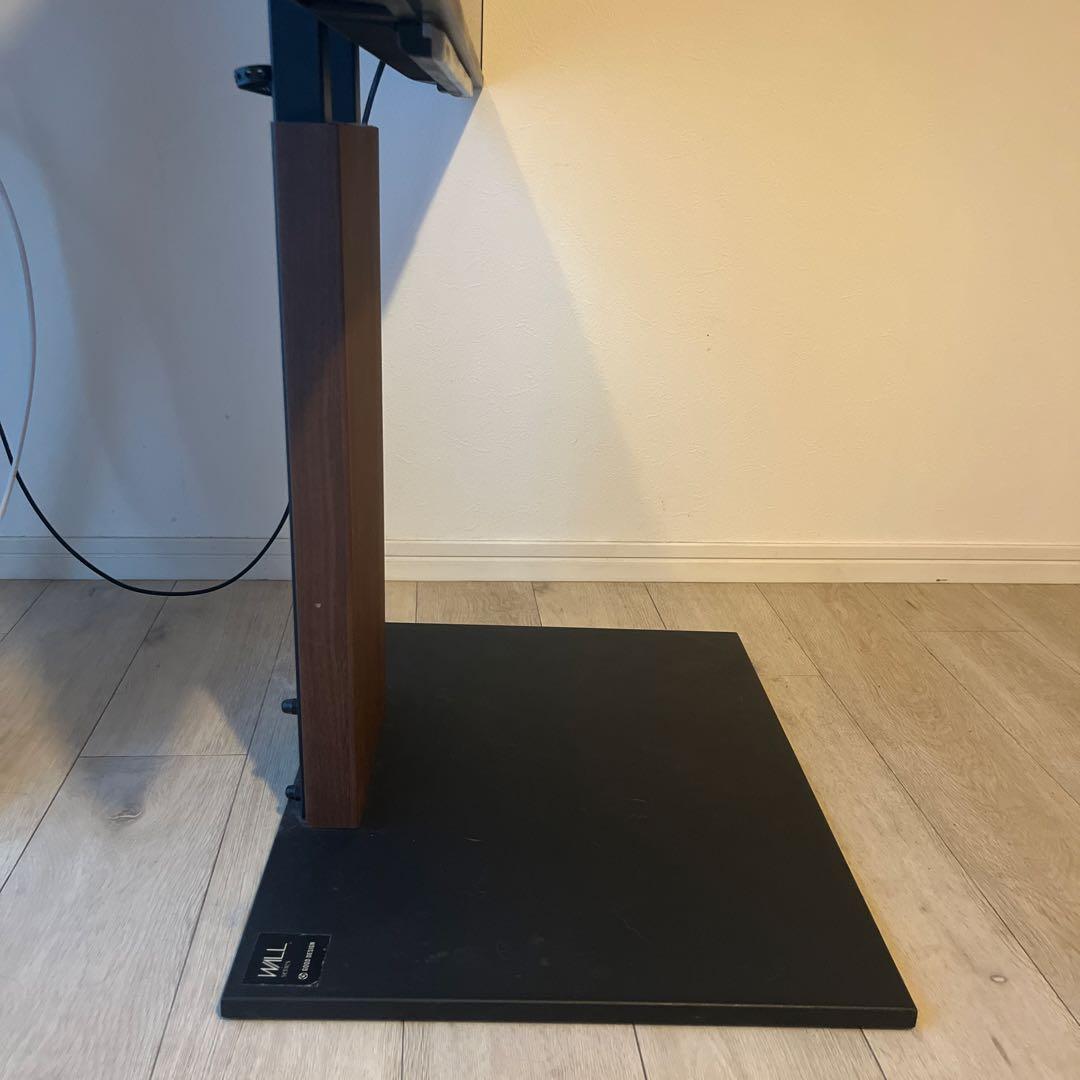 WALL 壁寄せテレビスタンド ウォールナット