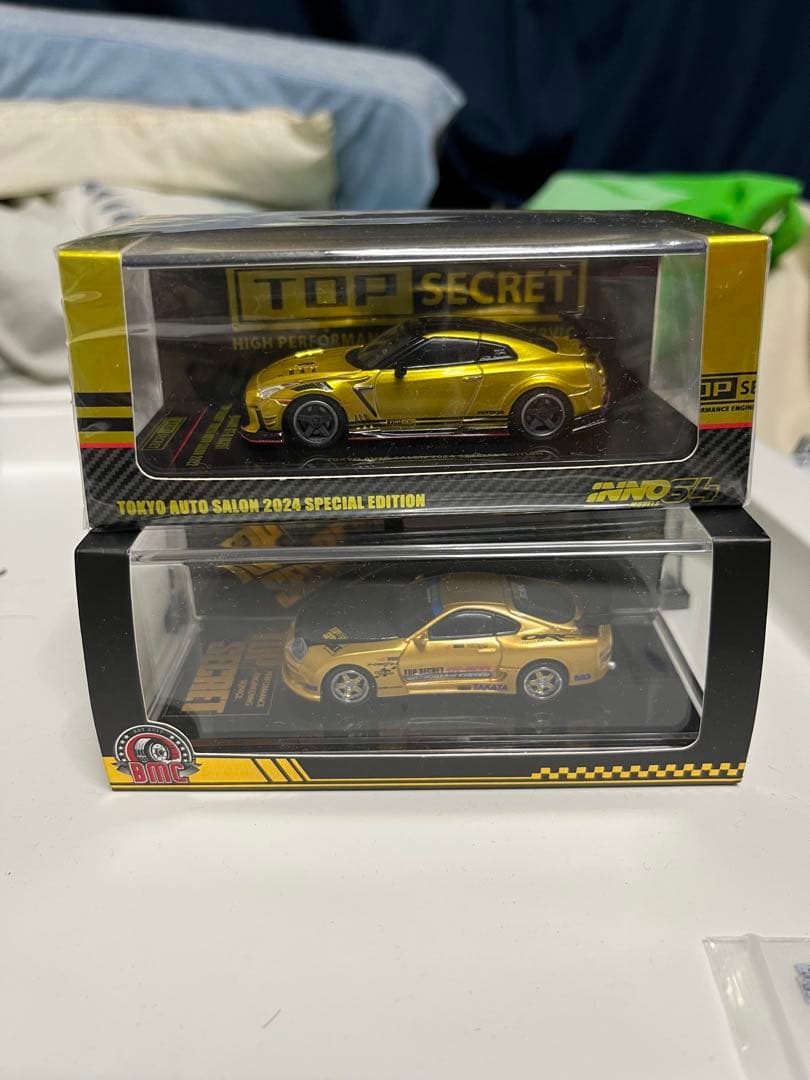 ミニカー Inno64 Tokyo auto salon R35 top secret
