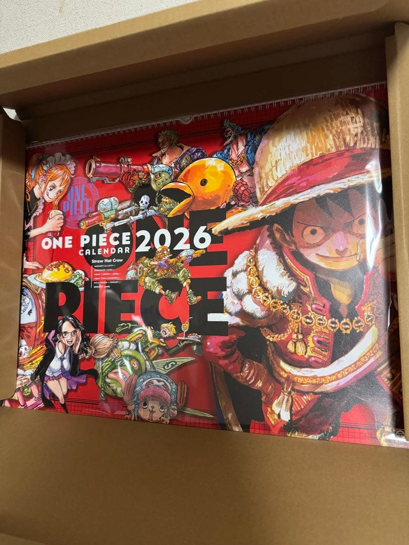 こ*ん様 ONE PIECE 2026 CALENDAR 大判カレンダー