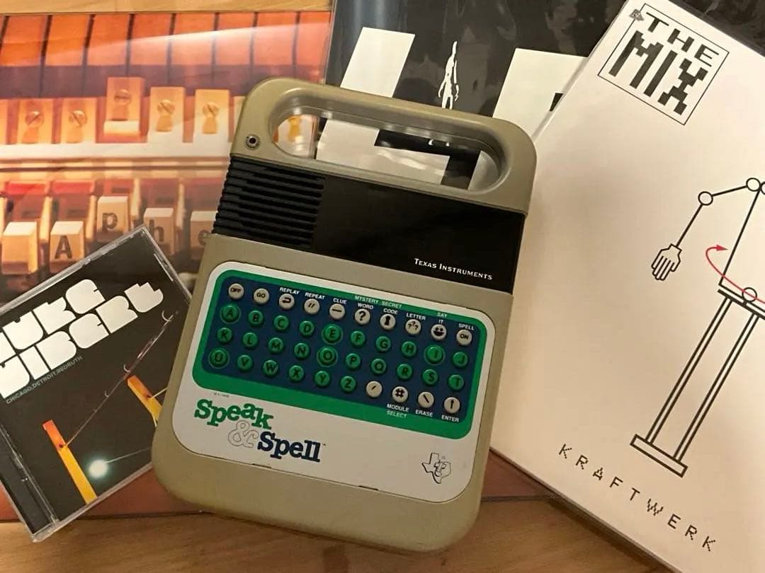 Texas Instruments Speak & Spell 日本版グレー