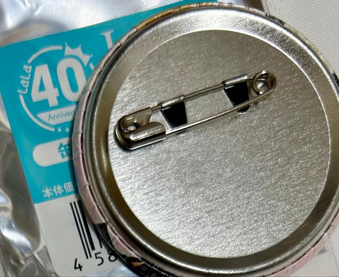 会長はメイド様　缶バッジ　LaLa40周年記念原画展　藤原ヒロ