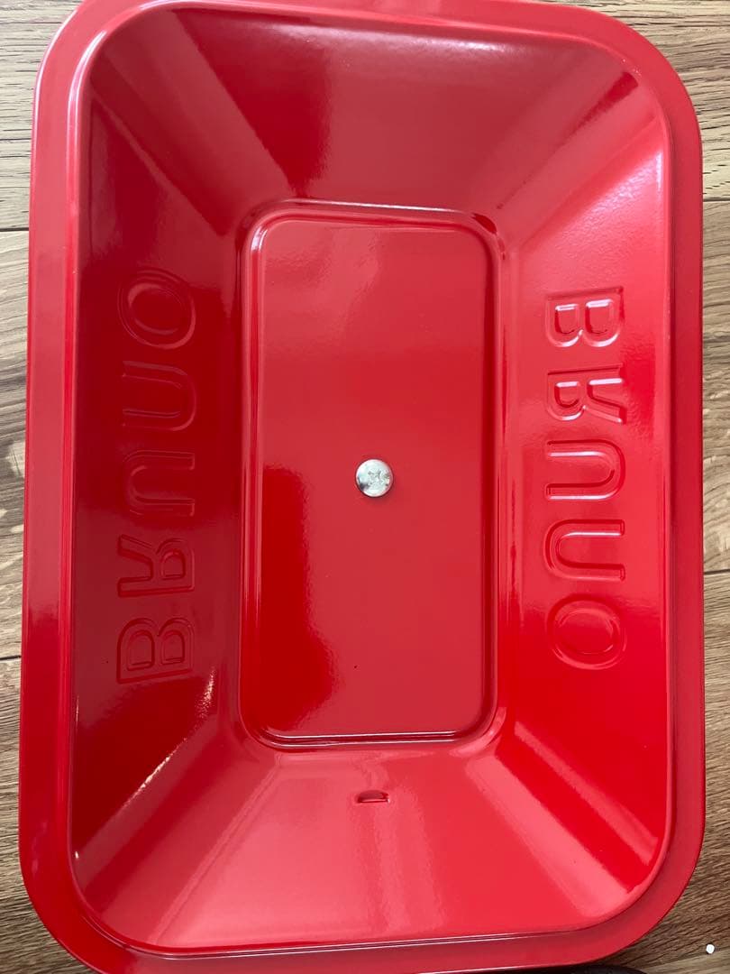 BRUNO ホットプレート レッド　一度のみ使用