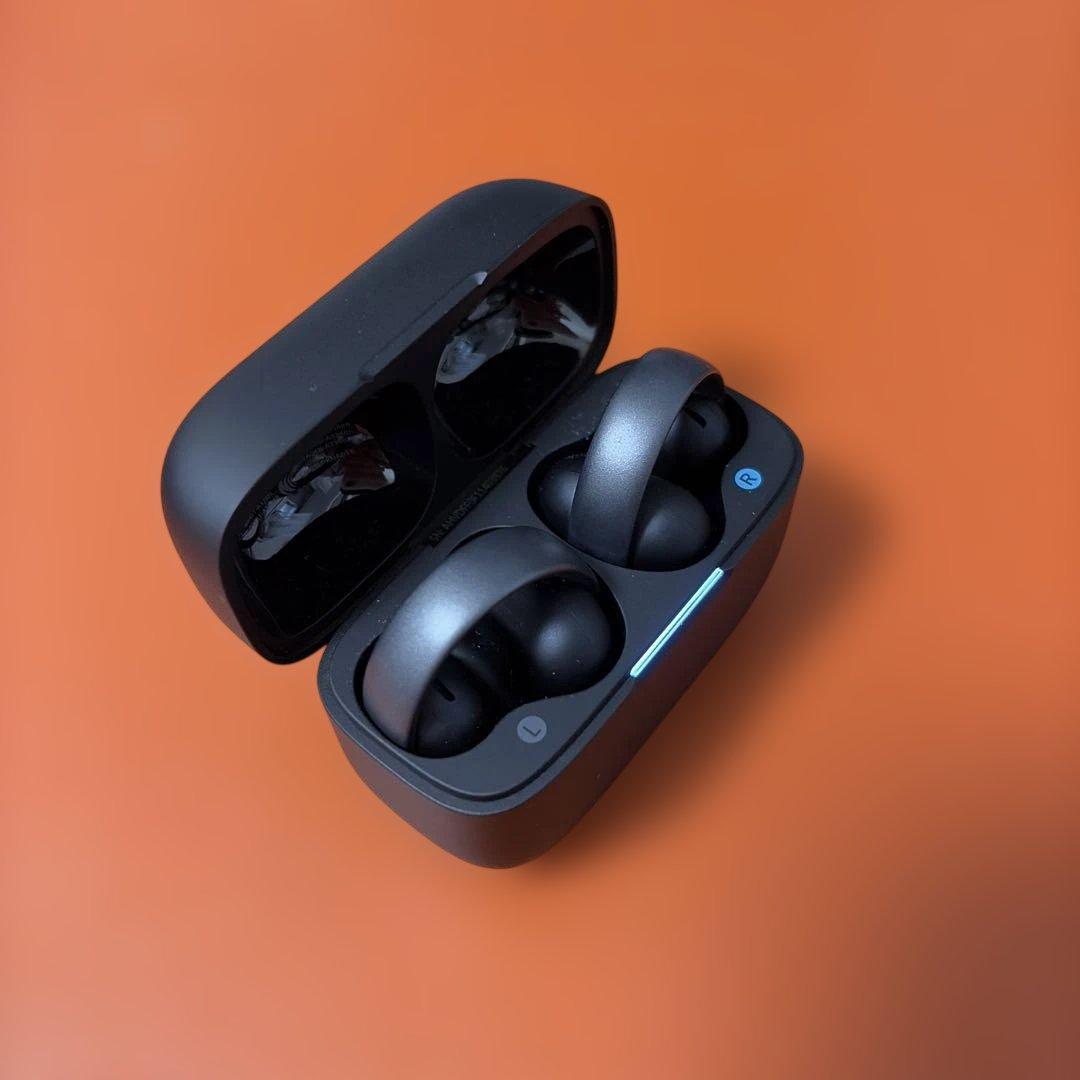 soundcore AeroClip ワイヤレスイヤホン ブラック