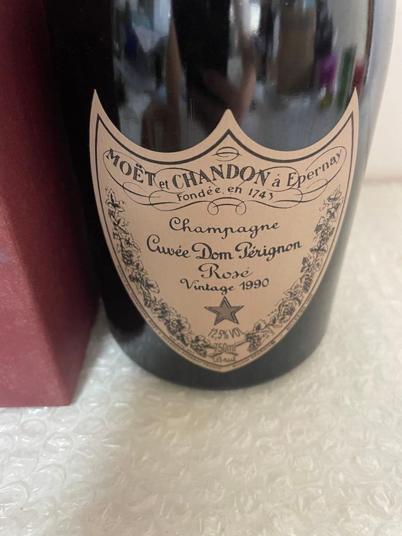 シャンパンドン・ペリニヨン ロゼ ヴィンテージ 1990 750ml 12.5%