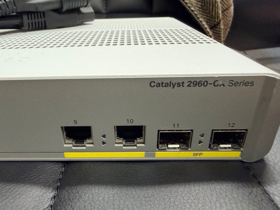 ルーター・ネットワーク機器 Cisco Catalyst WS-C2960CX-8PC-L V3