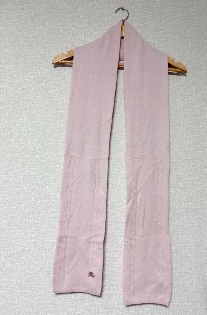 ❤️新品未使用❤️BURBERRY BLUE LABEL ロングマフラー ピンク