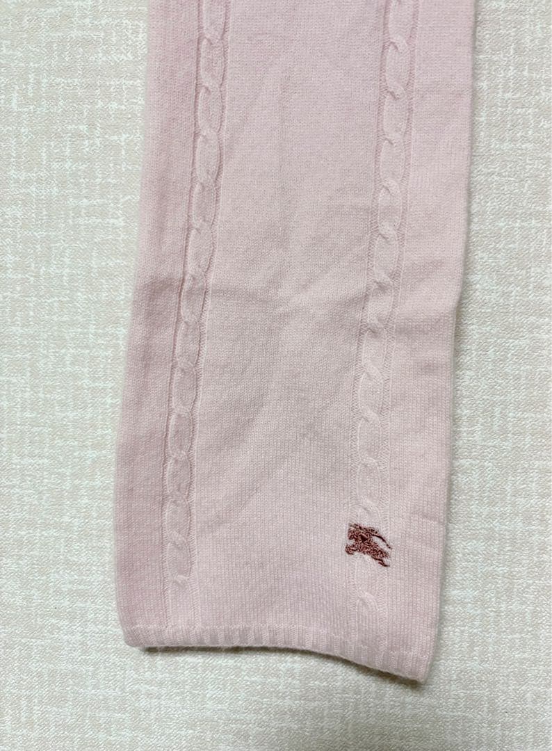 ❤️新品未使用❤️BURBERRY BLUE LABEL ロングマフラー ピンク