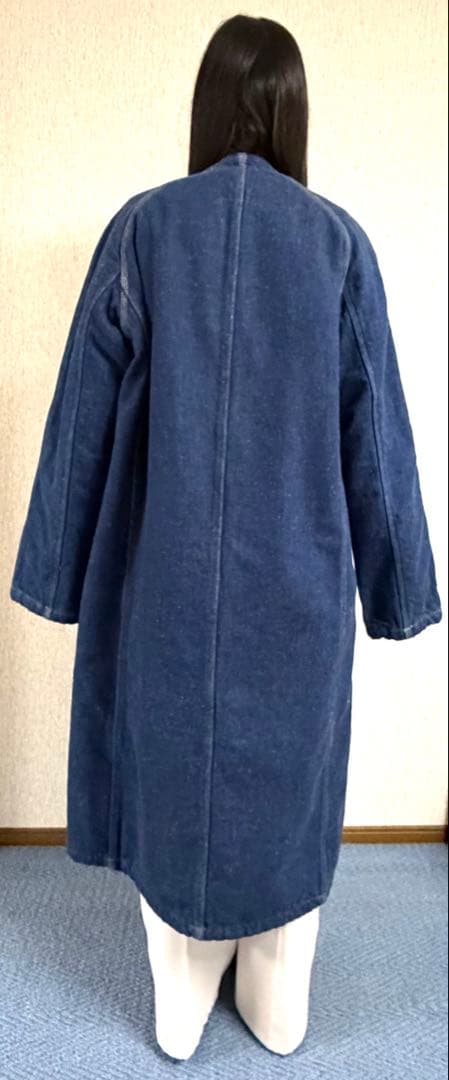 ニードルズ　デニム作務衣コート Sサイズ