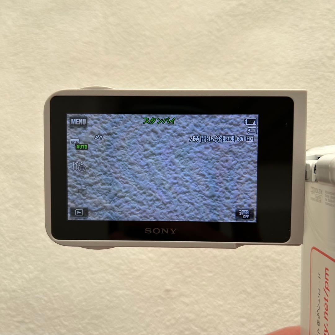 極美品✨SONY ハンディカム 防水カメラ HDR-GW77V 付属品完備　SD