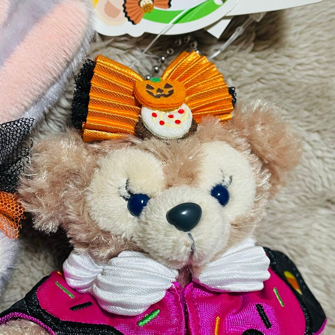 新品未使用タグ付【Disney】ぬいぐるみバッチシェリーメイステラルーハロウィン