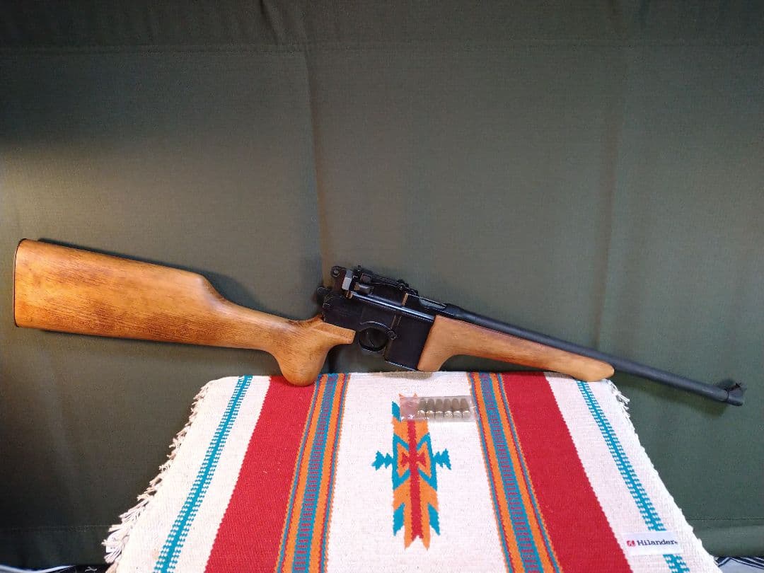 激レア美品！ハドソン製　モーゼルカービン　木製ストック　モデルガン！