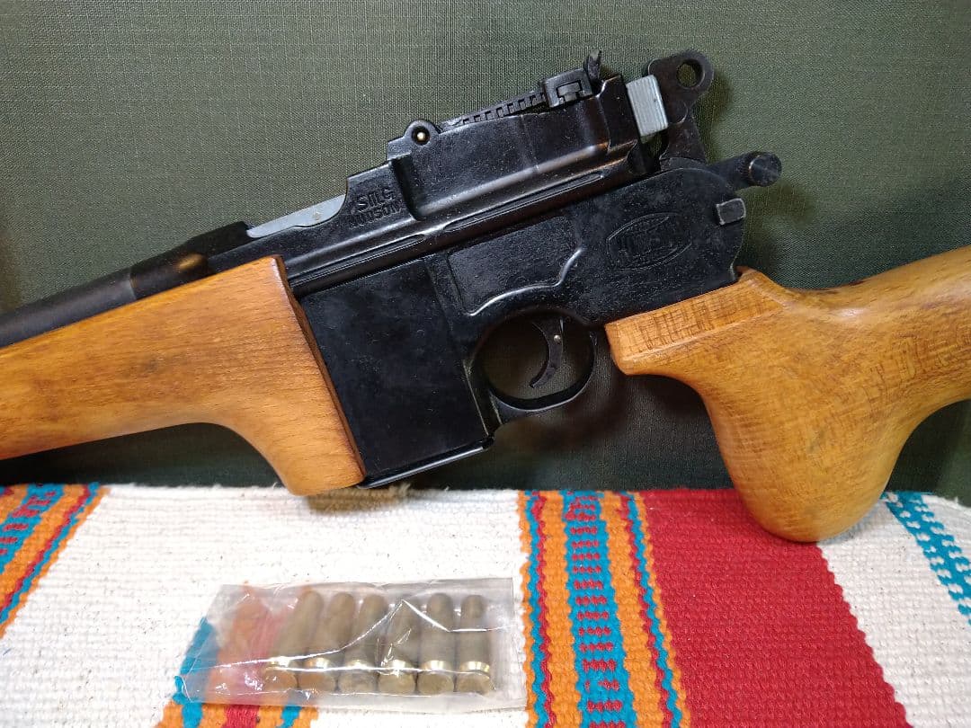 激レア美品！ハドソン製　モーゼルカービン　木製ストック　モデルガン！