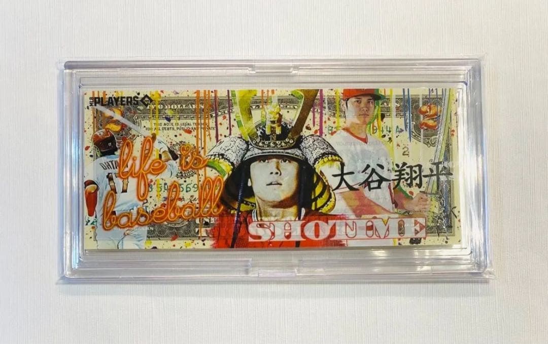 大谷翔平　米国＄2札 Rency Banksy 世界限定17枚　兜デザイン