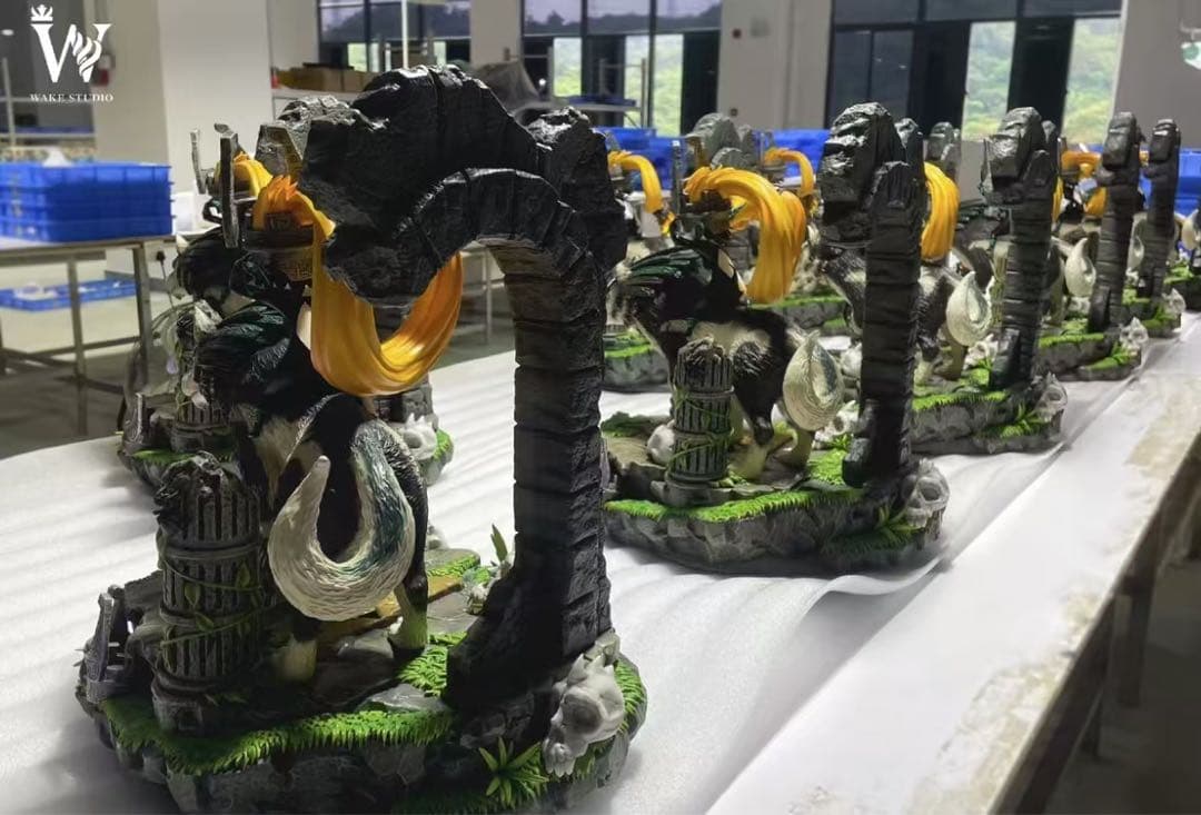 ゼルダの伝説 Wake-STUDIO リンク ミドナ フィギュア