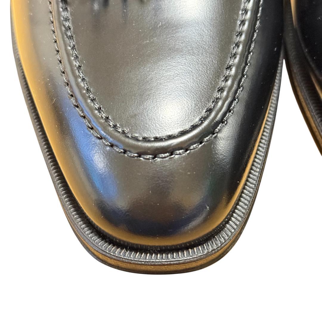 美品 1PIU1UGUALE3 Roma レザー タッセル ローファー