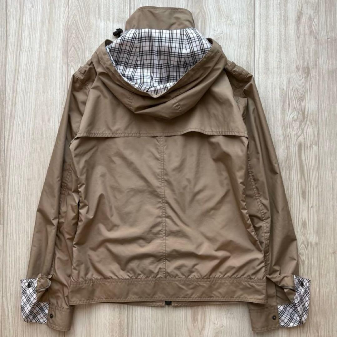 【美品】バーバリーブラックレーベル ブルゾン M ベージュ ノバチェック 春服