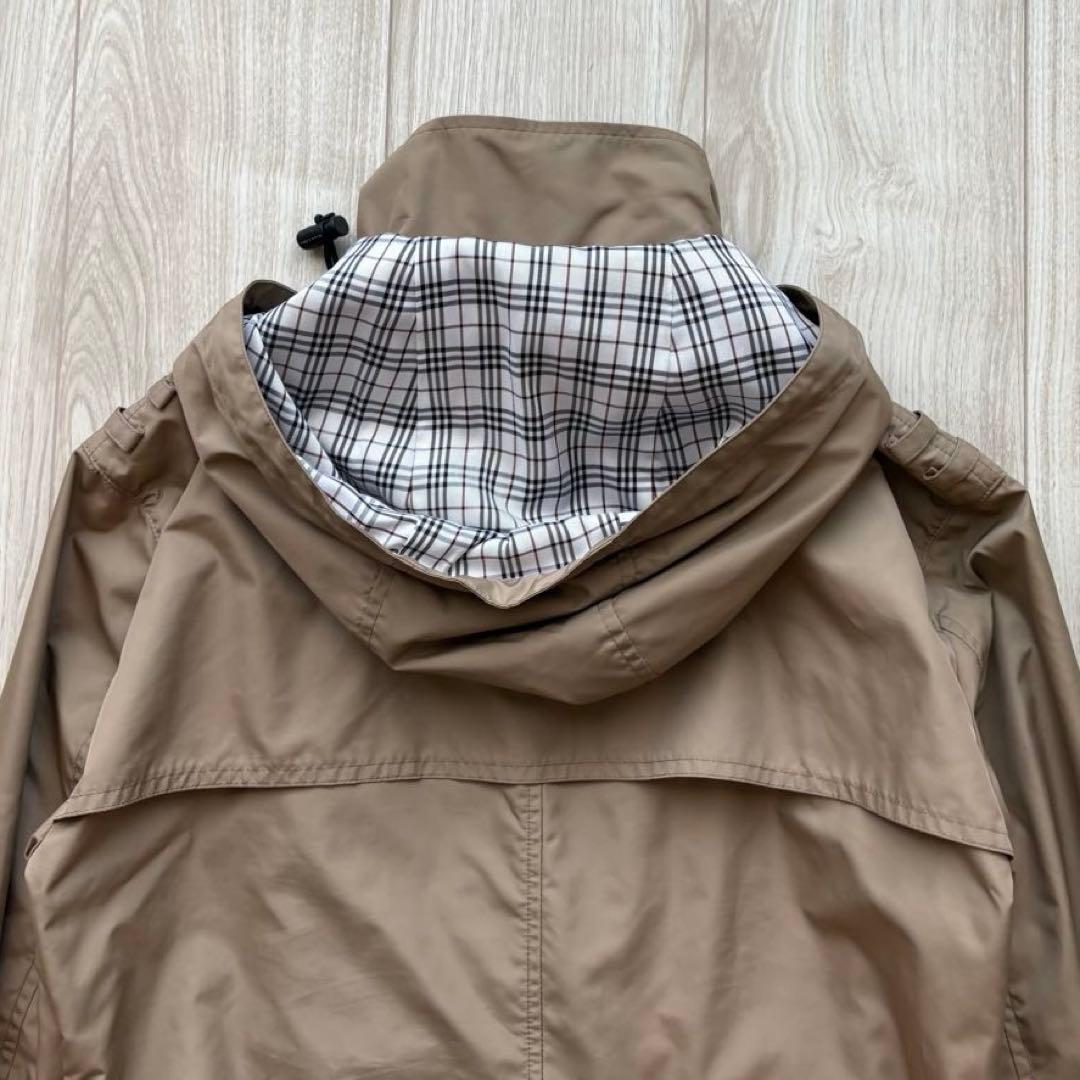 【美品】バーバリーブラックレーベル ブルゾン M ベージュ ノバチェック 春服
