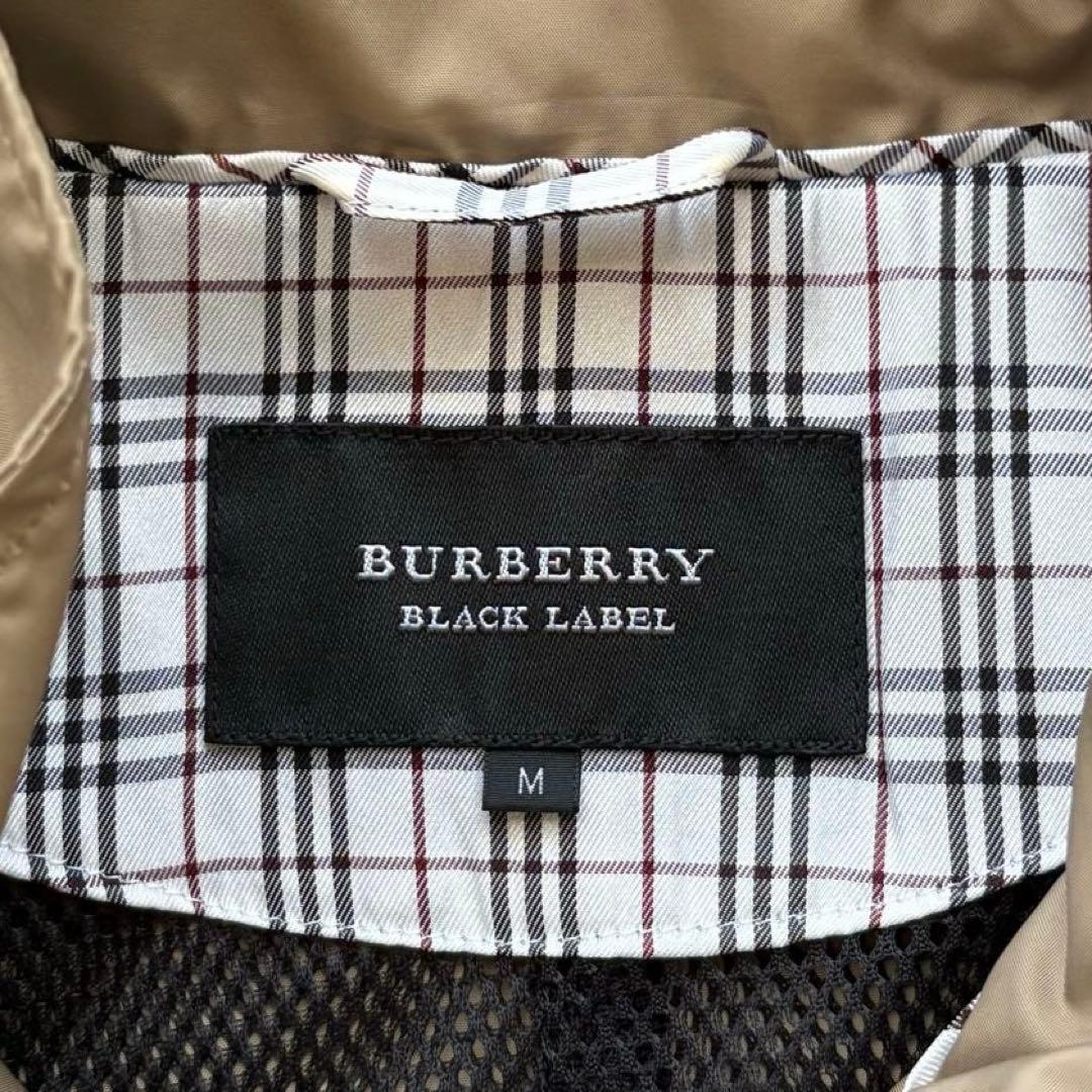 【美品】バーバリーブラックレーベル ブルゾン M ベージュ ノバチェック 春服