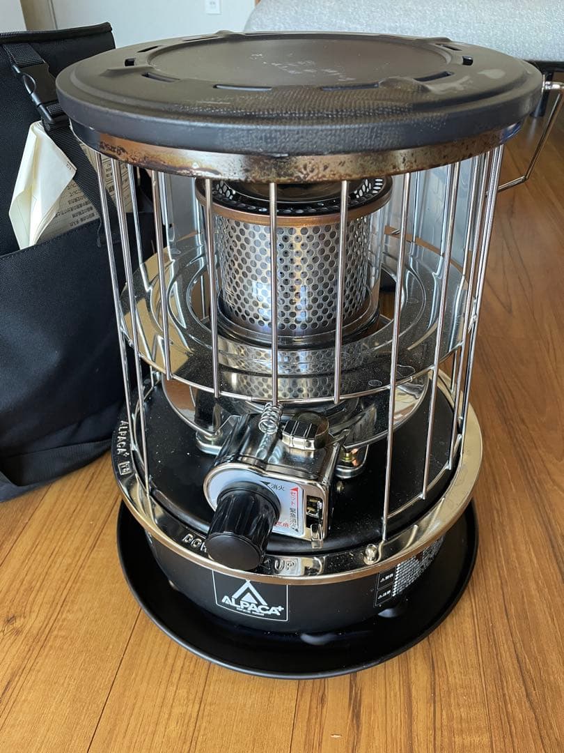 アルパカプラス　石油ストーブ TS-77NC-BS3011 専用バッグ付き