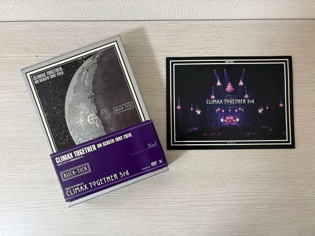 BUCK-TICK CLIMAX TOGETHER 3rd DVD完全生産限定