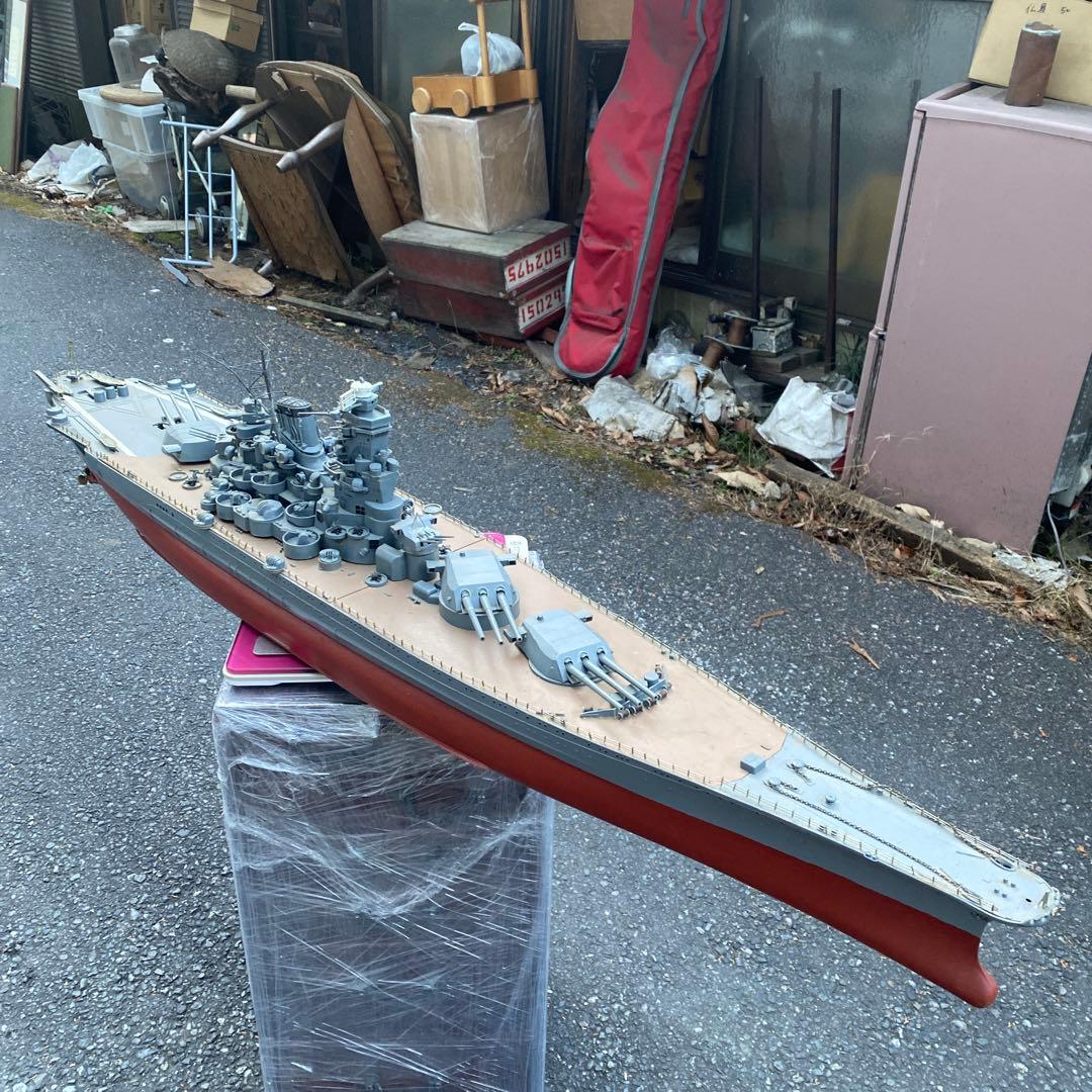 【超特大130cm】重量感4.4kg！戦艦大和プラモデル 完成品・存在感抜群！
