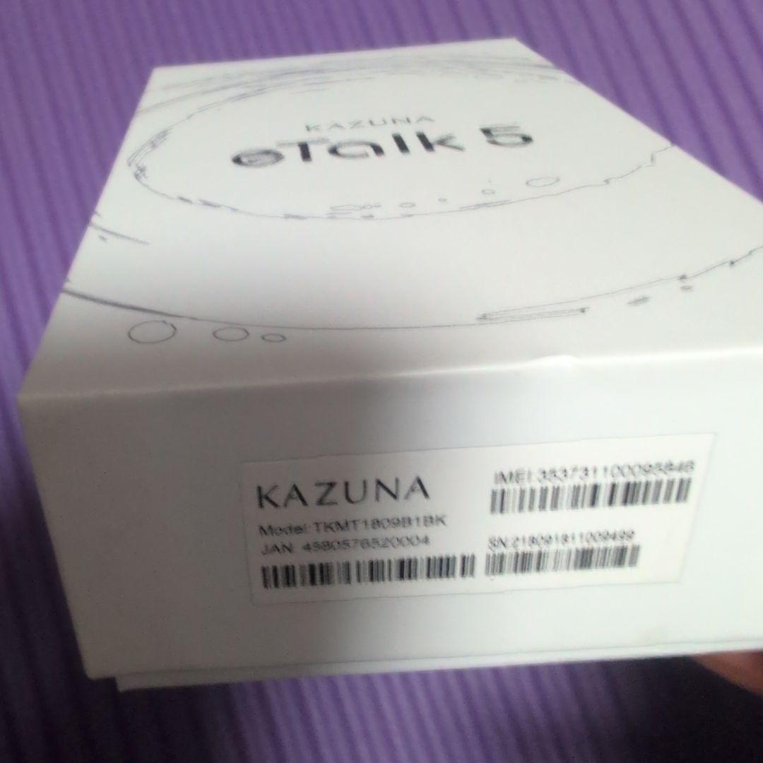 未使用　TAKUMI KAZUNA eTalk 5 翻訳機 ブラック