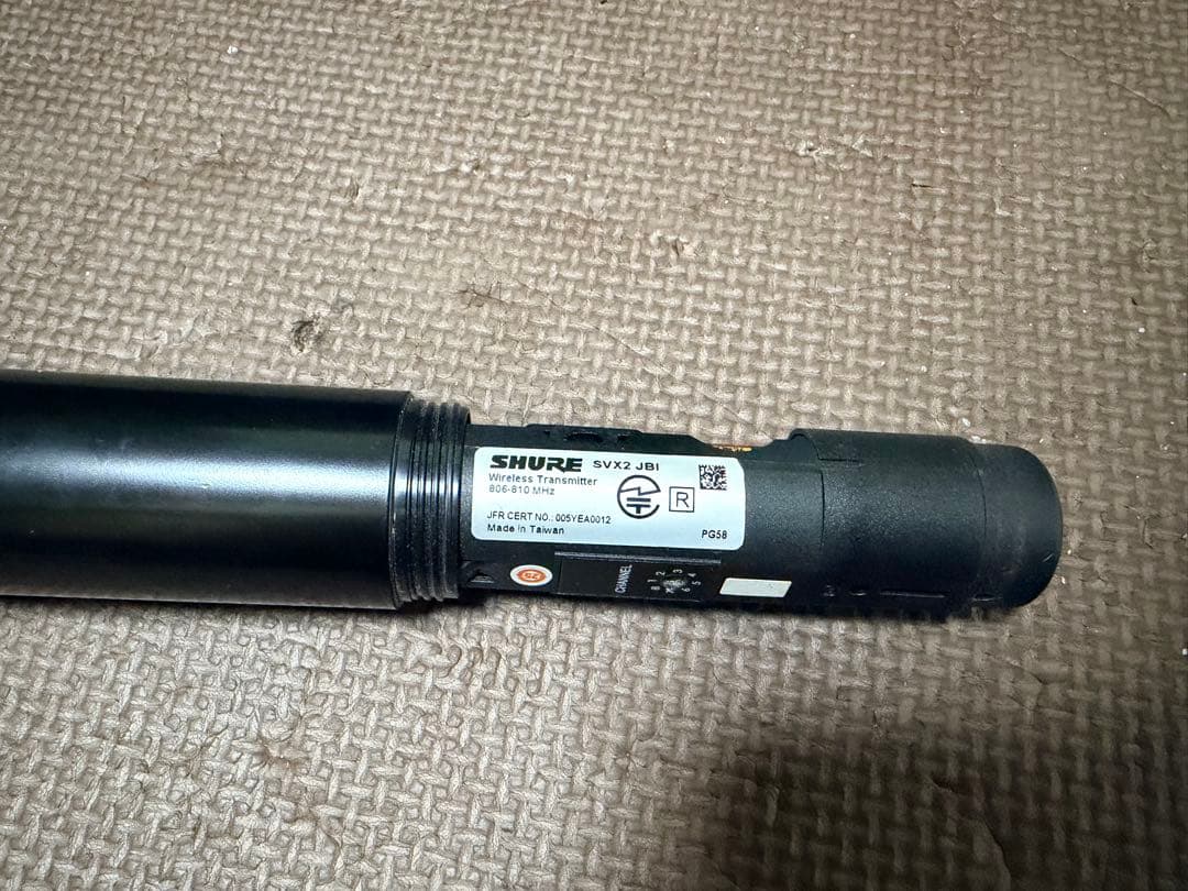 SHURE SVX2 JB/PG58 マイク