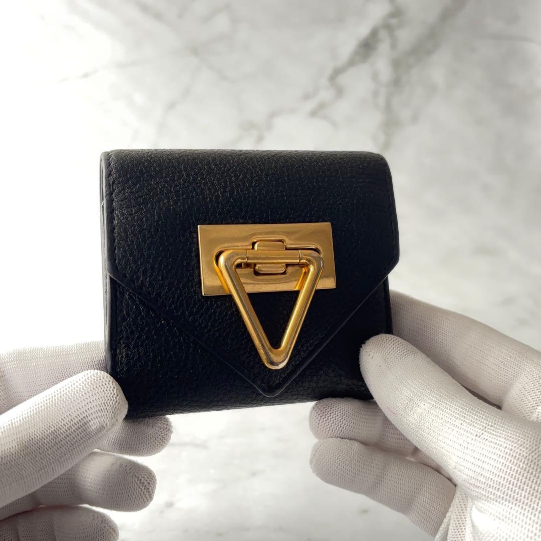 ボッテガヴェネタ 3つ折り財布 サンジェルマン トライアングル