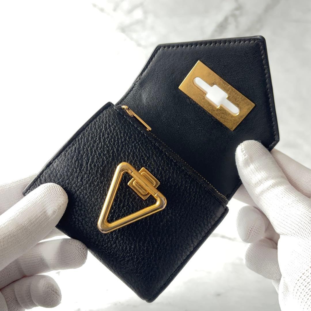 ボッテガヴェネタ 3つ折り財布 サンジェルマン トライアングル