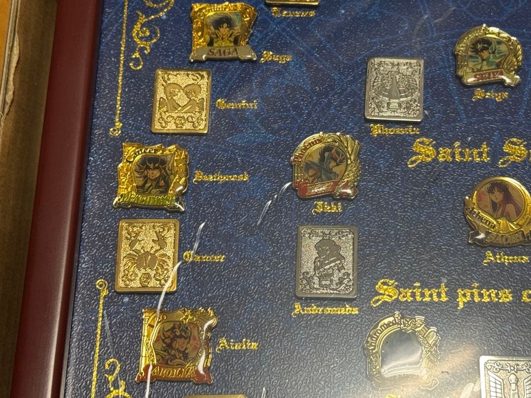 希少聖闘士星矢生誕25周年 受注生産 聖闘士ピンズコレクション新品