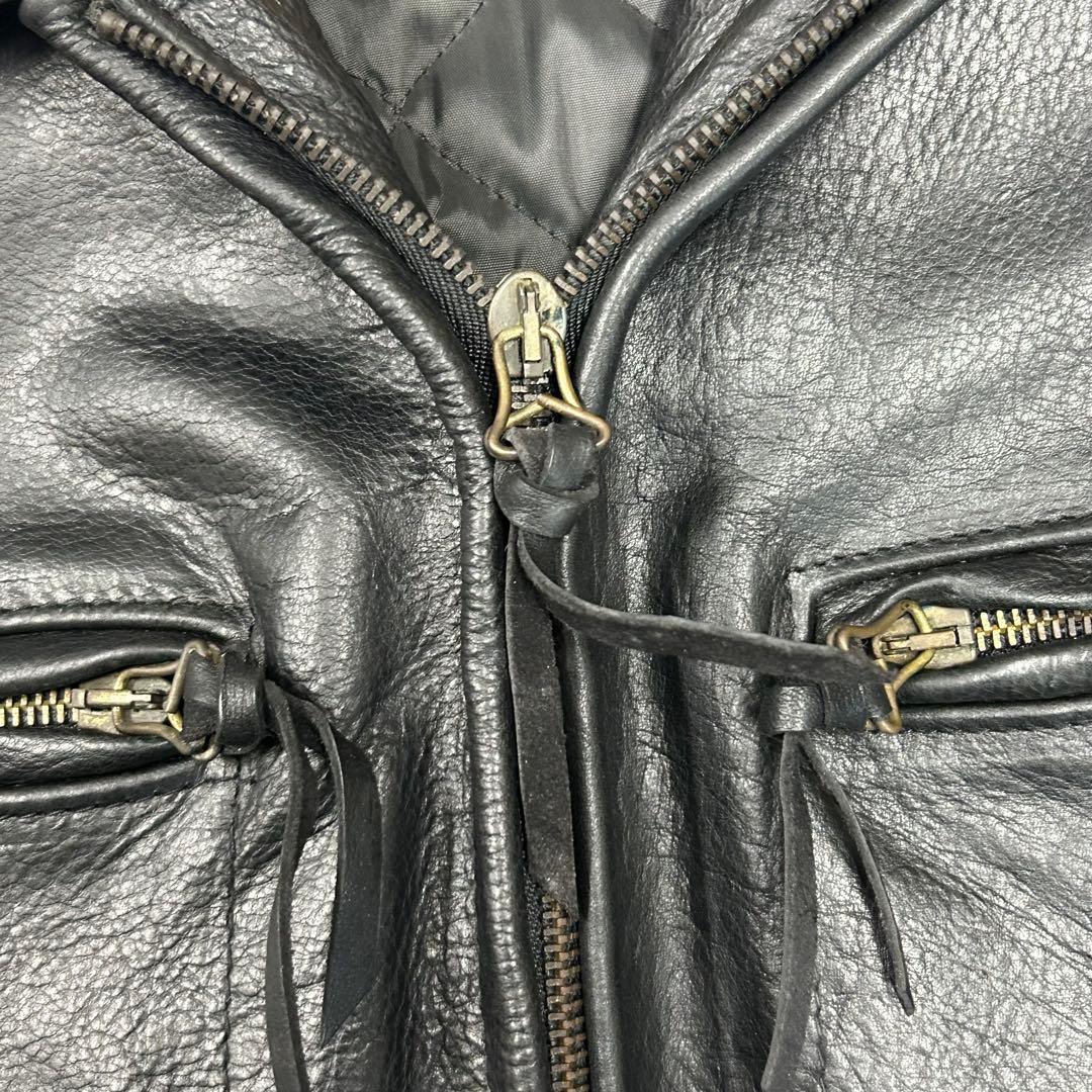 Schott トラッカージャケット 634 USA製 38 シングルライダース