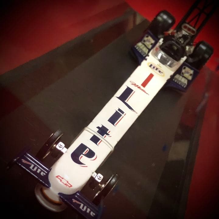 【限定セール】サイン入りミニチュア トップフューエル レーシング NHRA