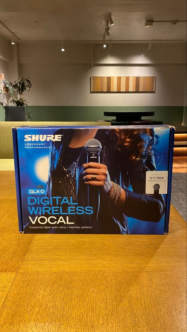 SHURE GLXD4 デジタルワイヤレスマイク