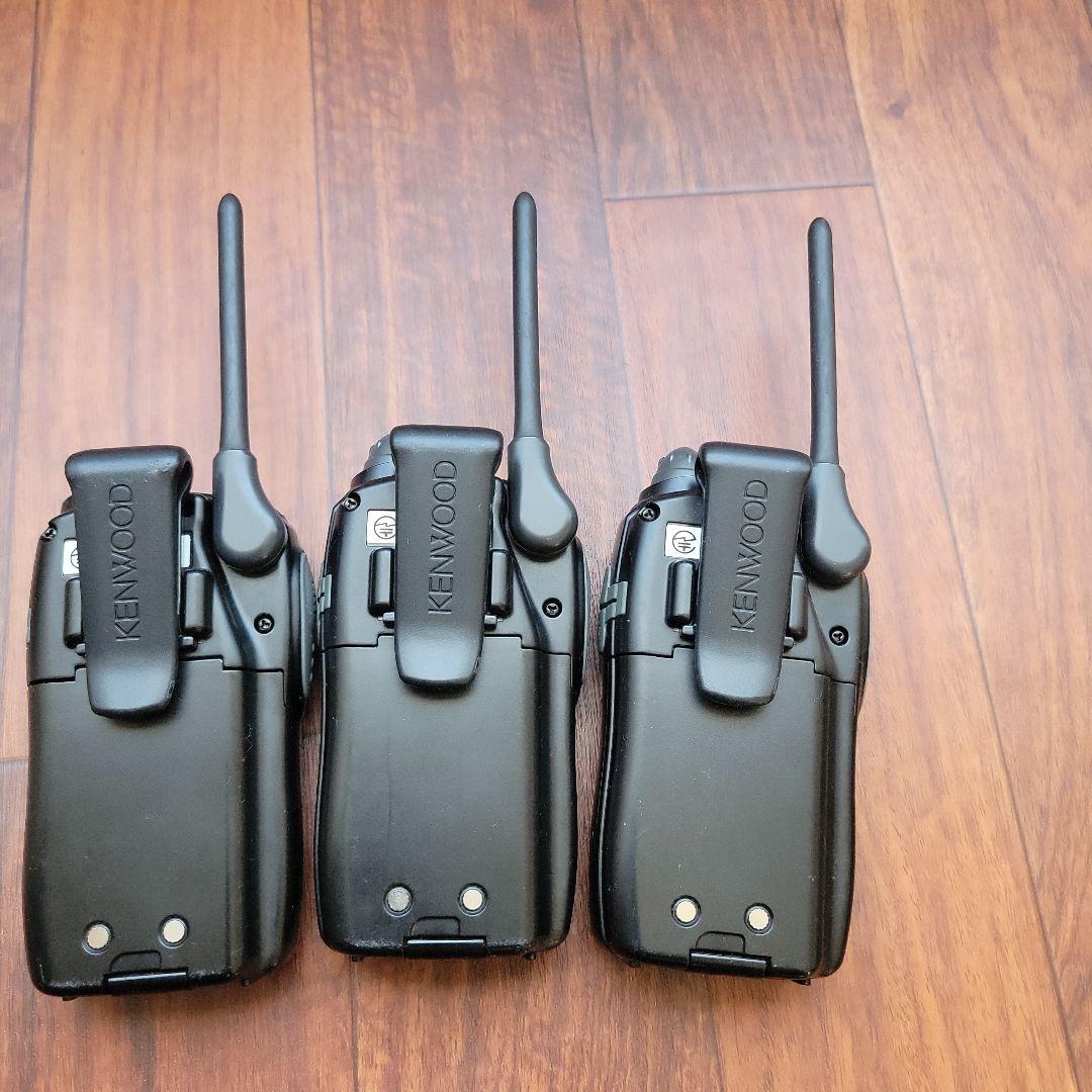 KENWOODトランシーバー 3台セット