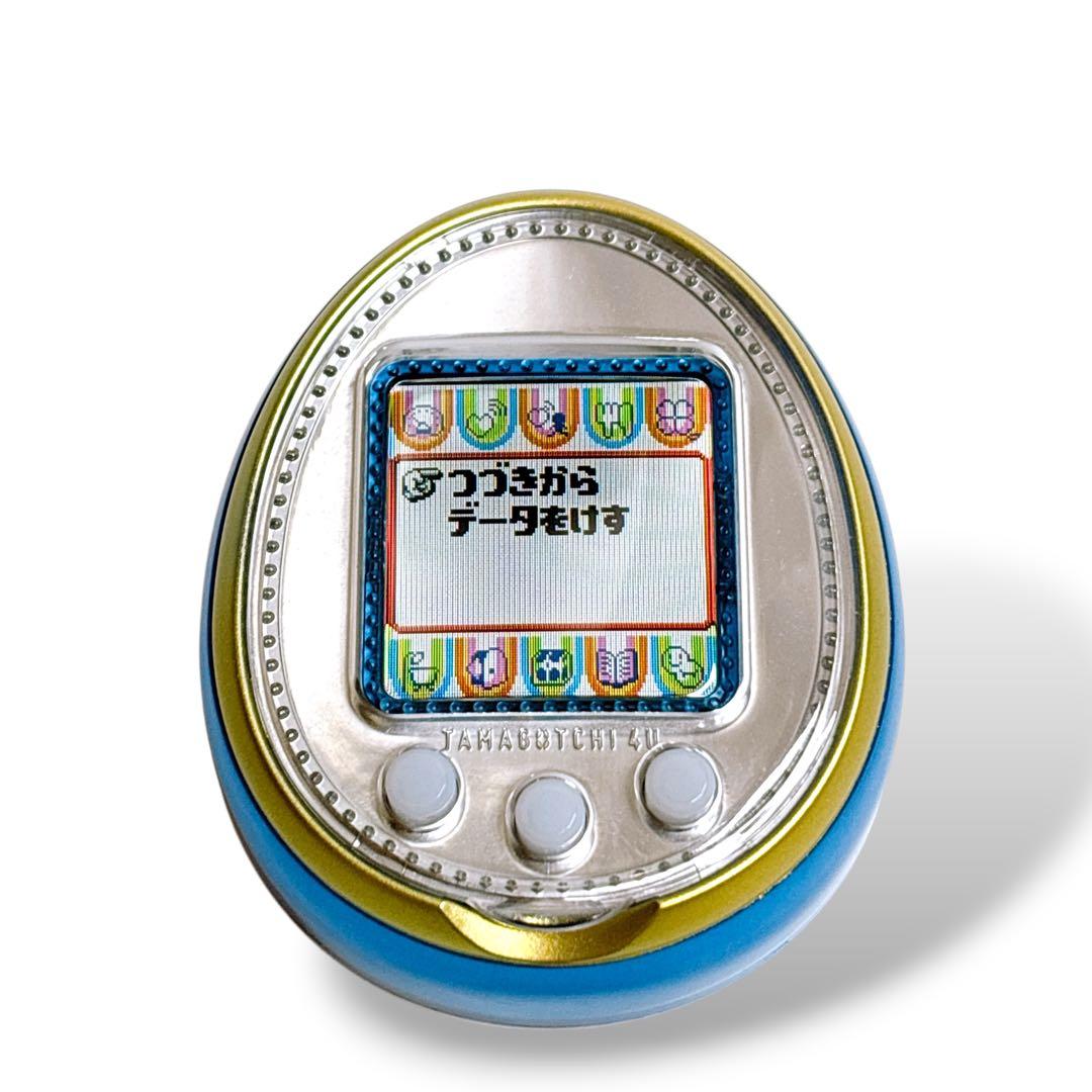 【美品】たまごっち 4U ブルー