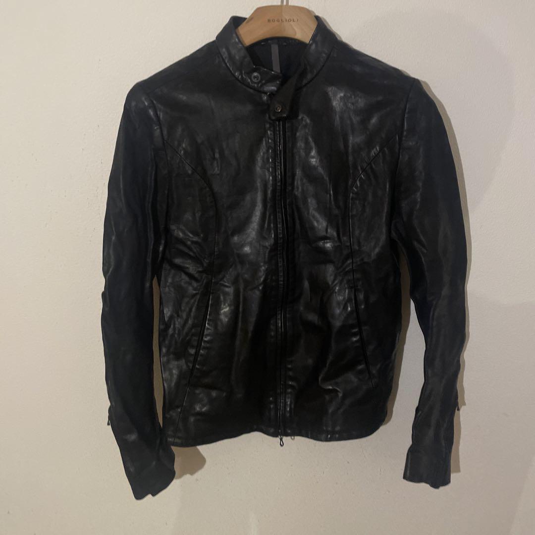 KAZUYUKIKUMAGAI ATTACHMENT ライダースジャケット　牛革