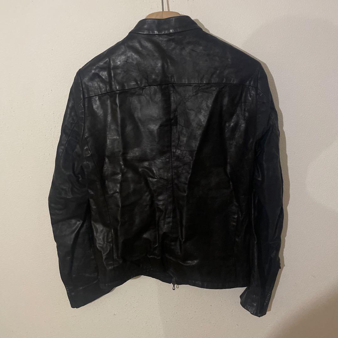 KAZUYUKIKUMAGAI ATTACHMENT ライダースジャケット　牛革