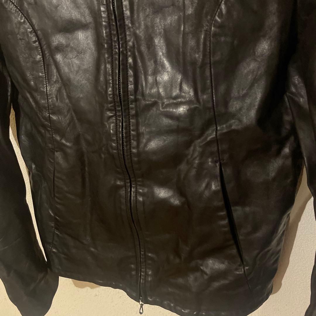 KAZUYUKIKUMAGAI ATTACHMENT ライダースジャケット　牛革