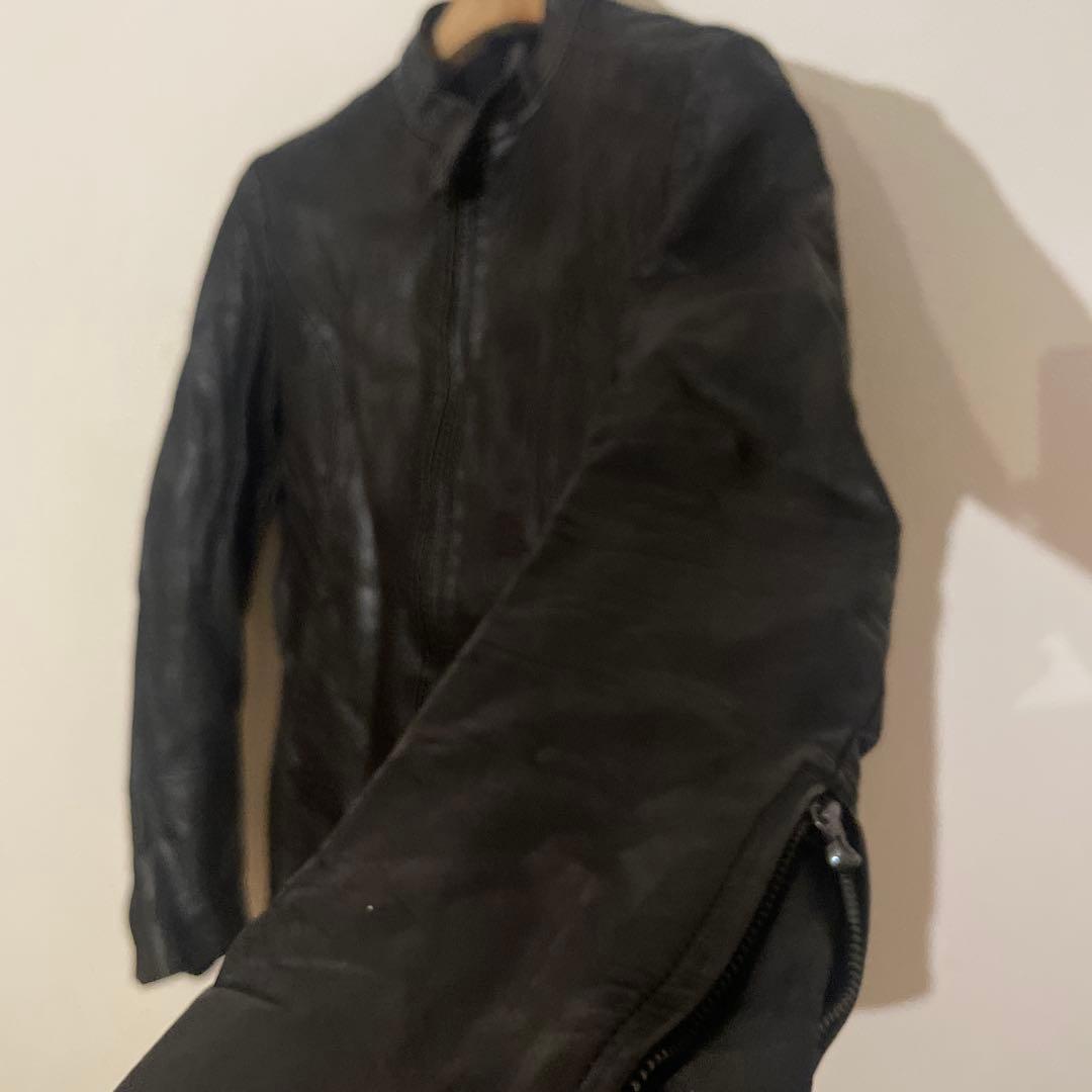 KAZUYUKIKUMAGAI ATTACHMENT ライダースジャケット　牛革