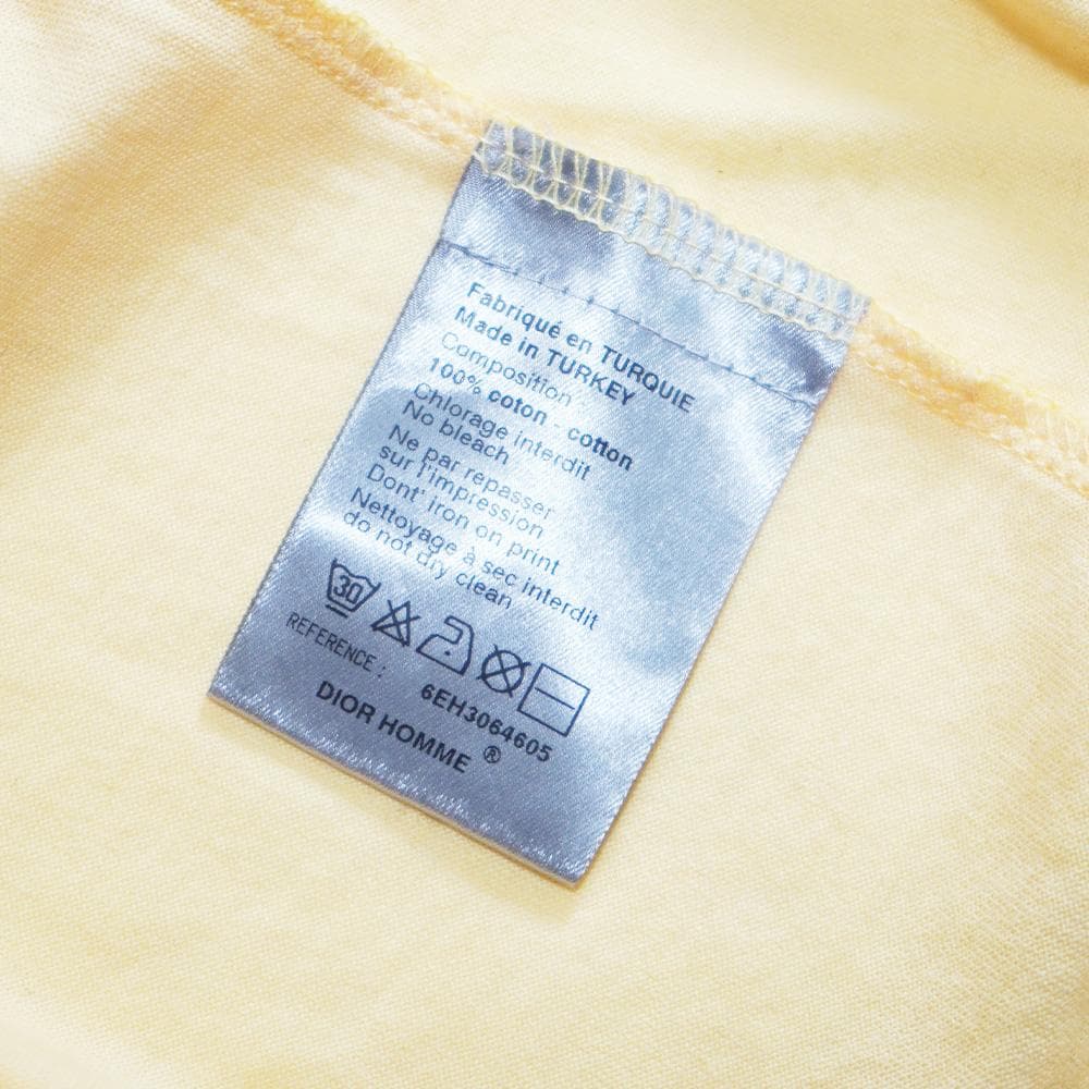 新品 2006年製 エディ期 DIOR HOMME ディオールオム TシャツXS