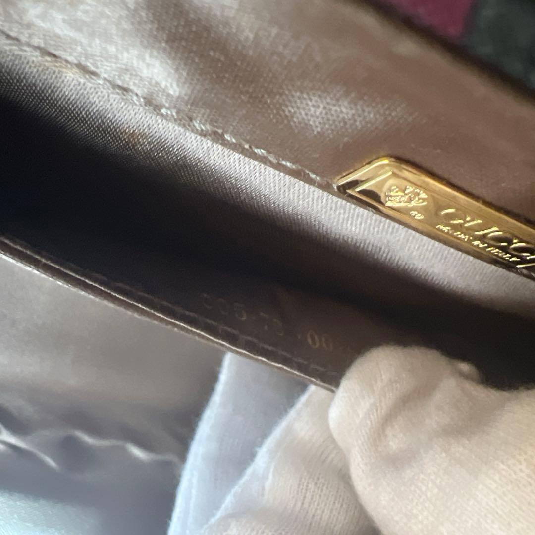 【希少】GUCCI グッチ パーティーバッグ　ゴールドチェーン　ミニショルダー